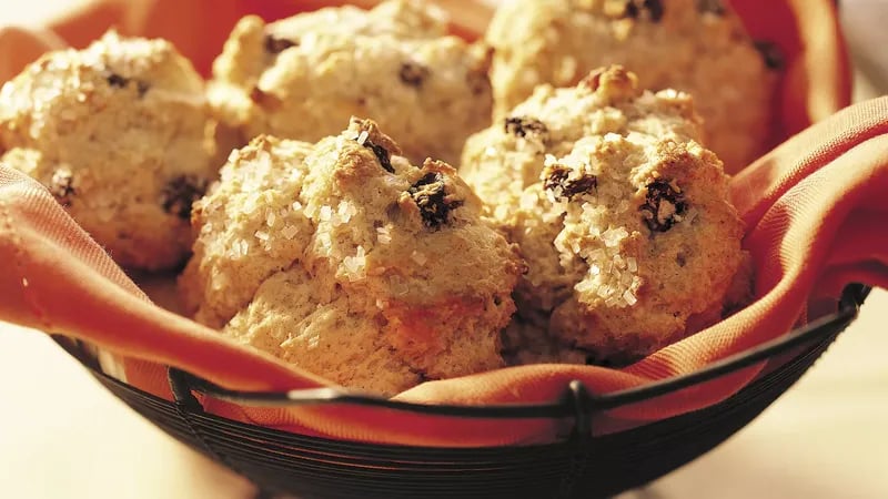 Cinnamon-Raisin Biscuits