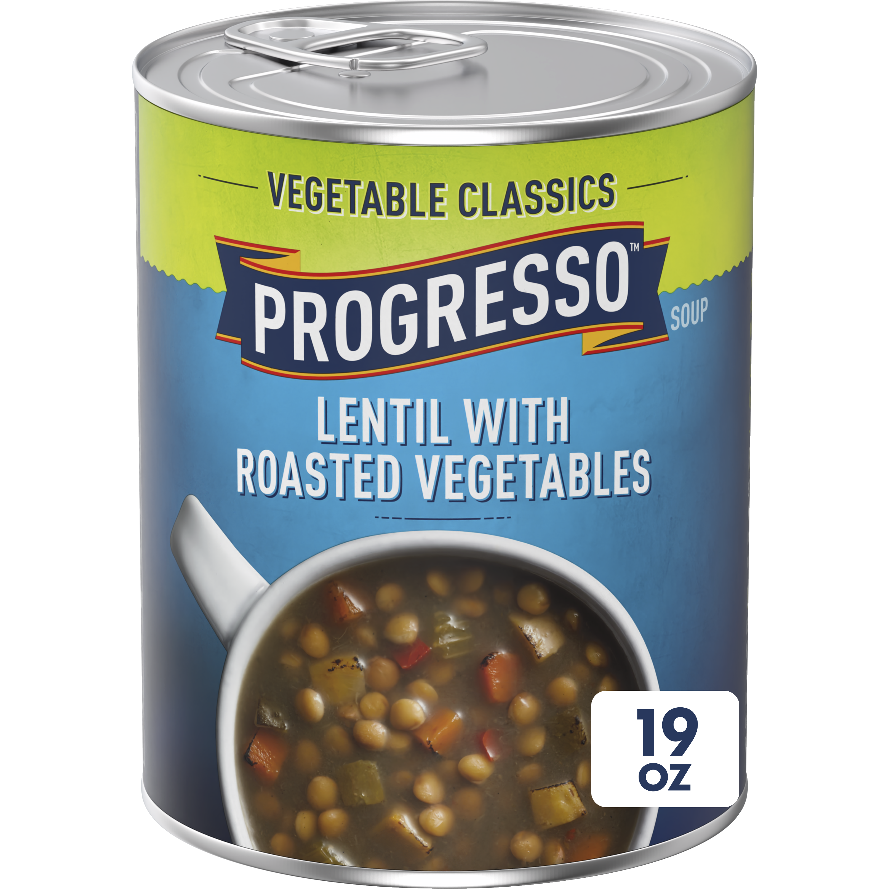 Vegetable Classics Lentil with Roasted Vegetable Soup | Progresso