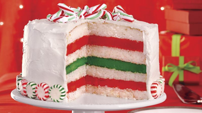 Peppermint Layer Cake