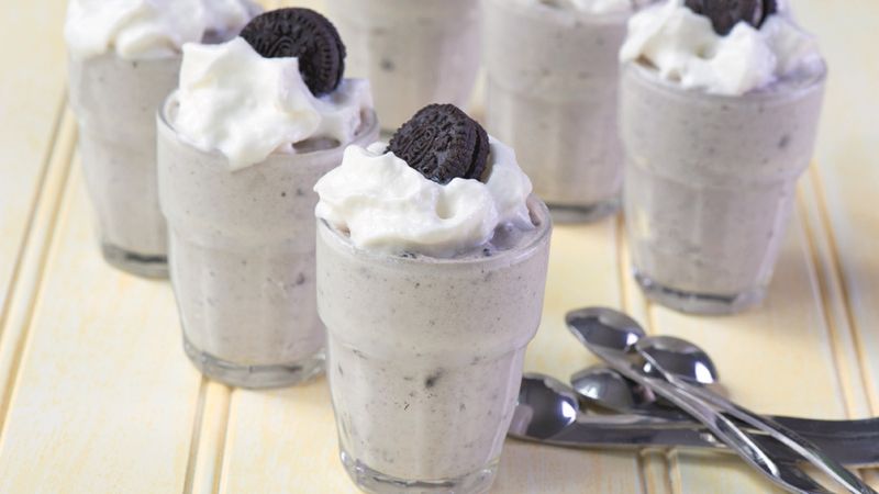 Cookies and Cream Pudding Shots