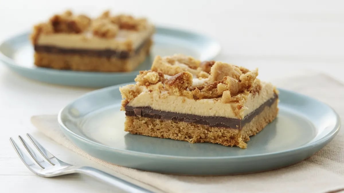 Chocolate-Cream Cheese-Peanut Butter Bars