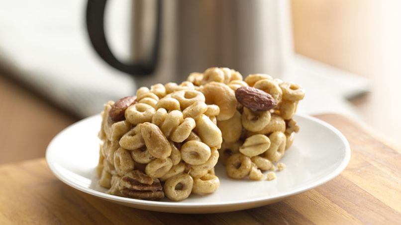 Gluten-Free No-Bake Honey-Nut Cereal Bars
