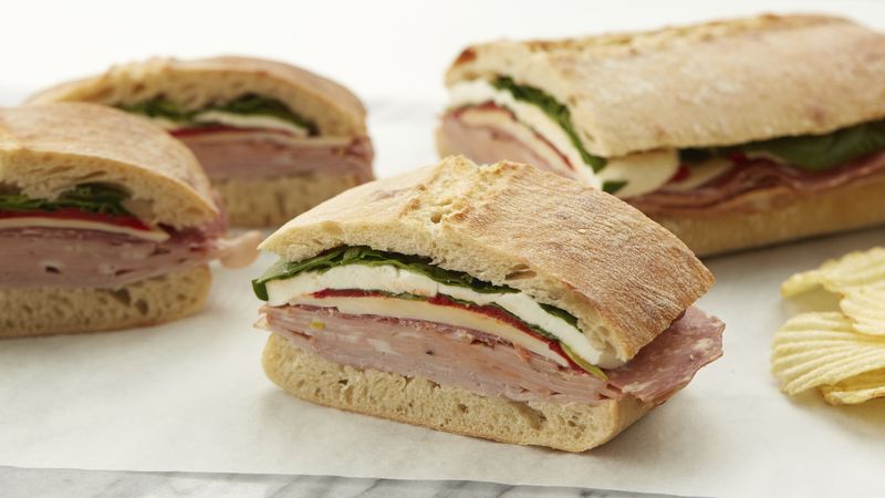 Make-Ahead Italian Pressed Sandwich