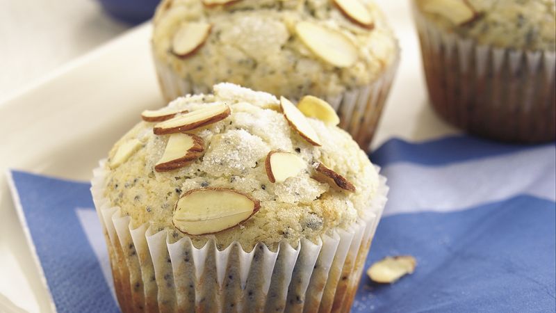 Almond-Poppy Seed Muffins