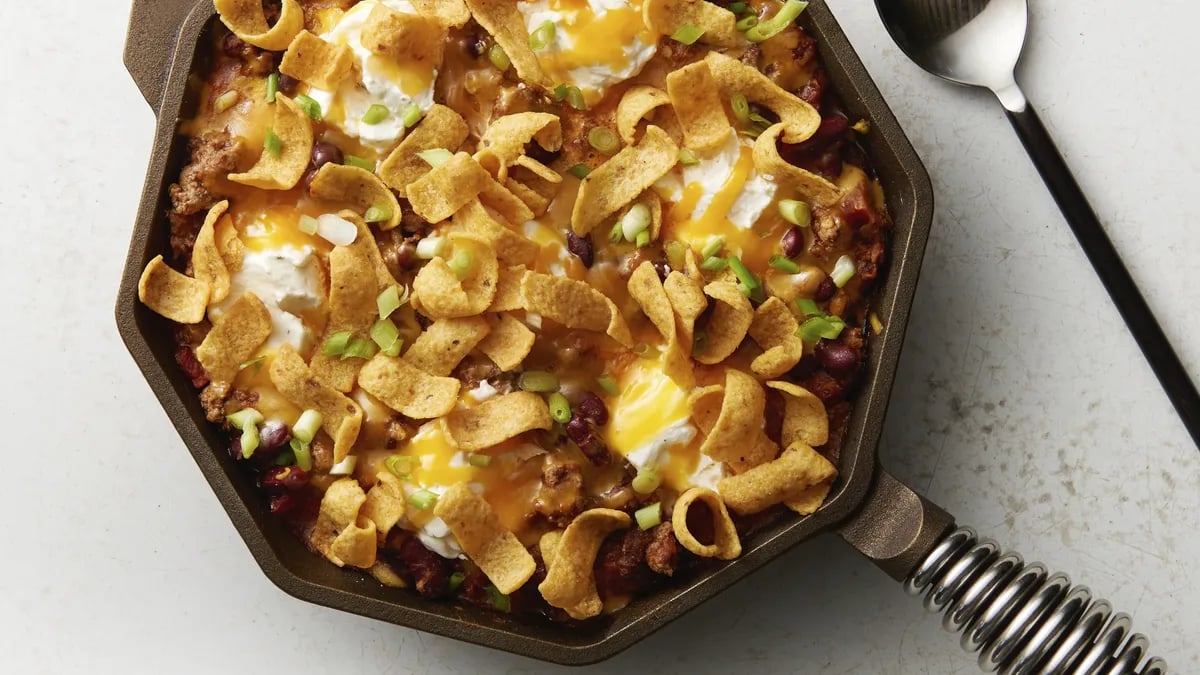 Skillet Fritos™ Chili Pie