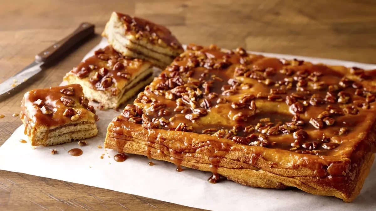 Layered Salted Caramel Bars