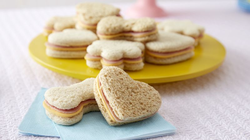 Hello Kitty® Ham and Cheese Sandwiches 