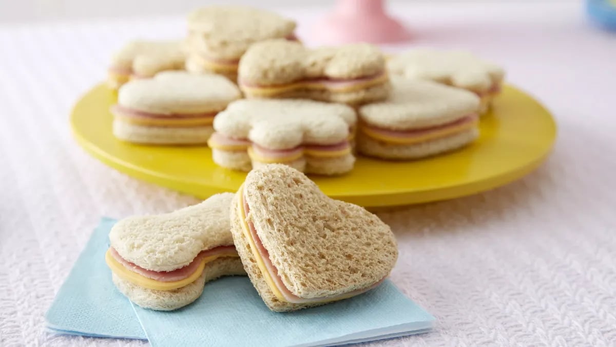 Hello Kitty® Ham and Cheese Sandwiches 