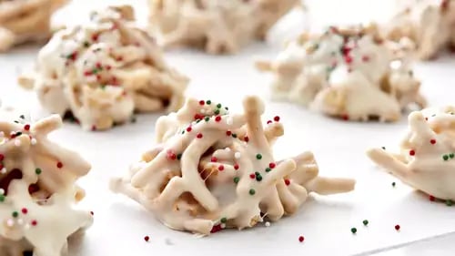 White Chocolate Haystacks