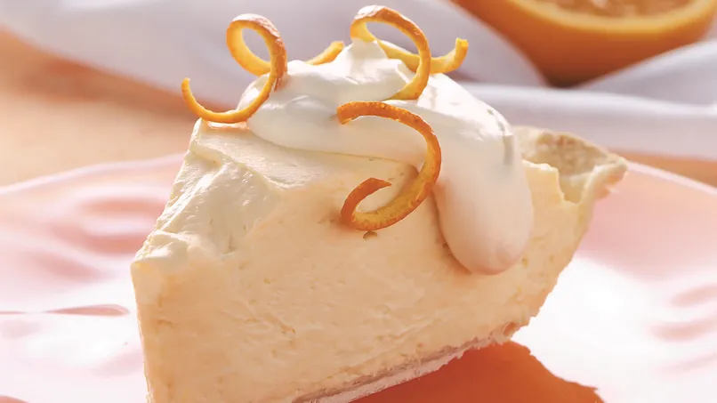 Orange Cheesecake Pie