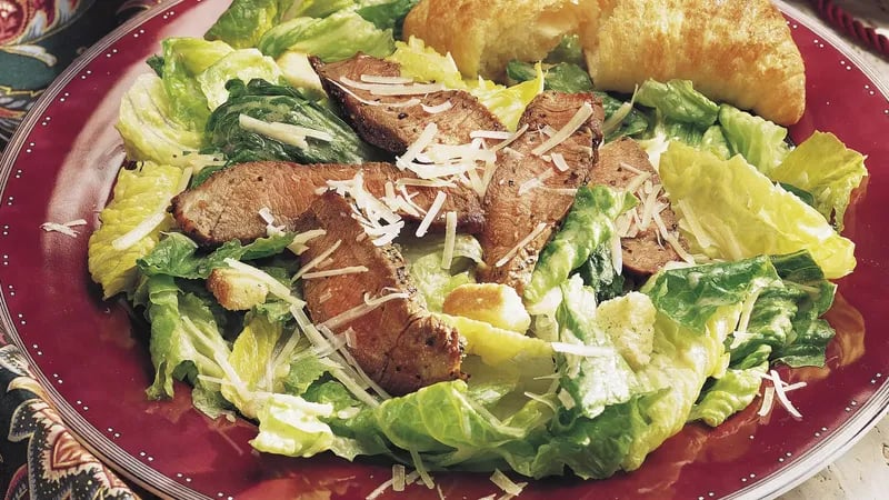 Grilled Steak Caesar Salad