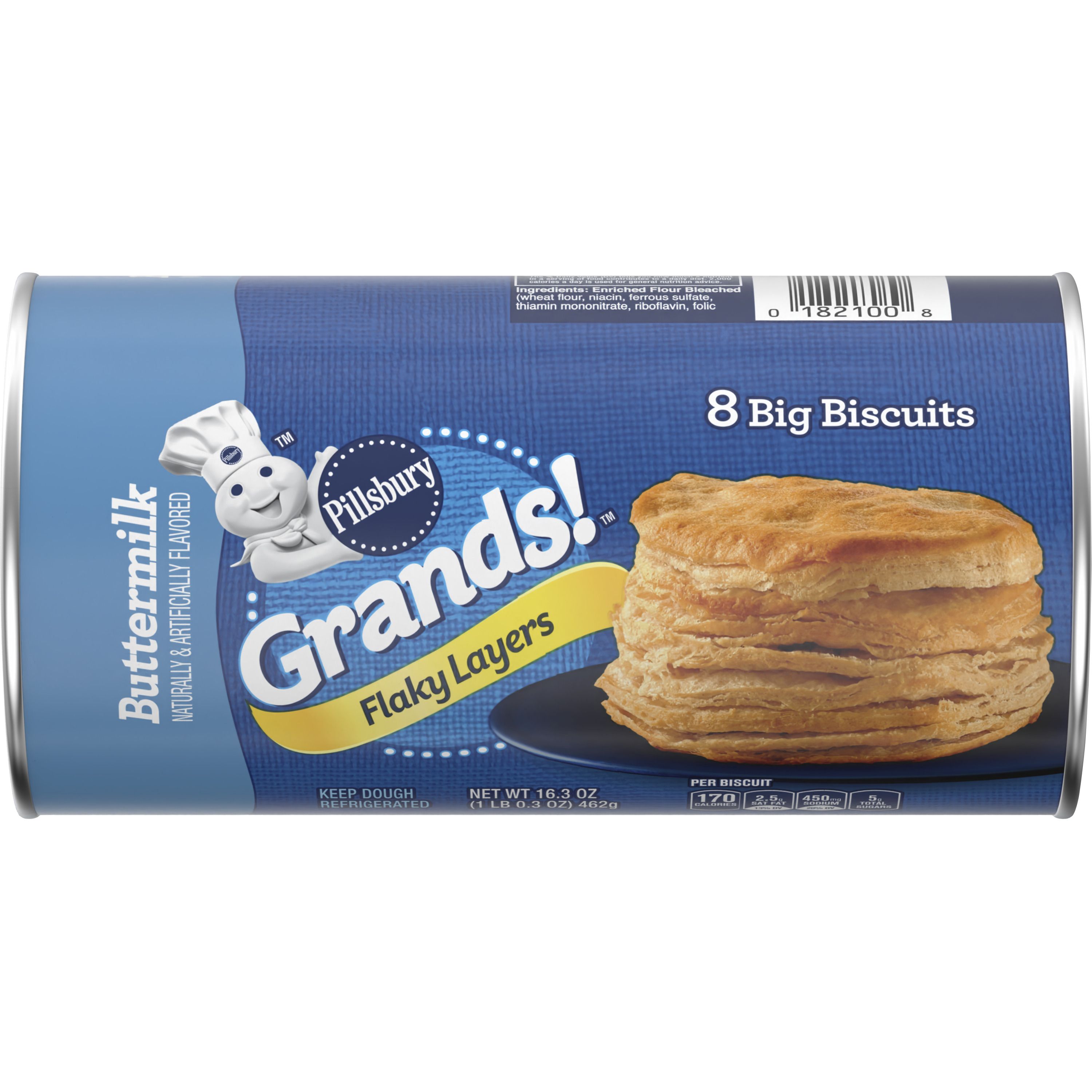 Grands!™ Flaky Layers Buttermilk Biscuits - Front