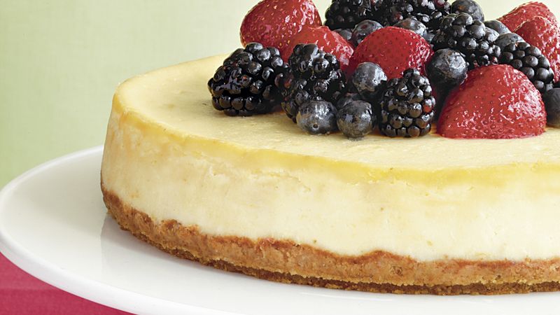 Mascarpone-Berry Cheesecake