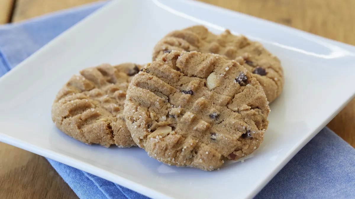 Flourless Peanut Butter Cookies