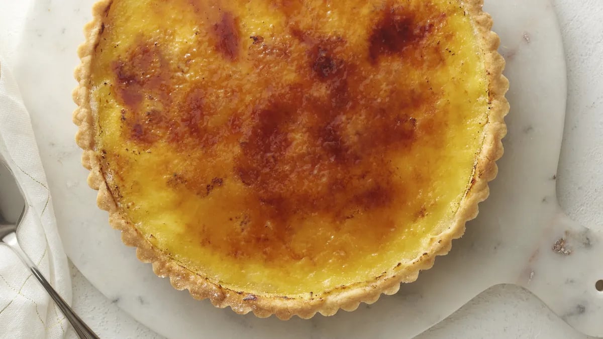 Crème Brûlée Tart