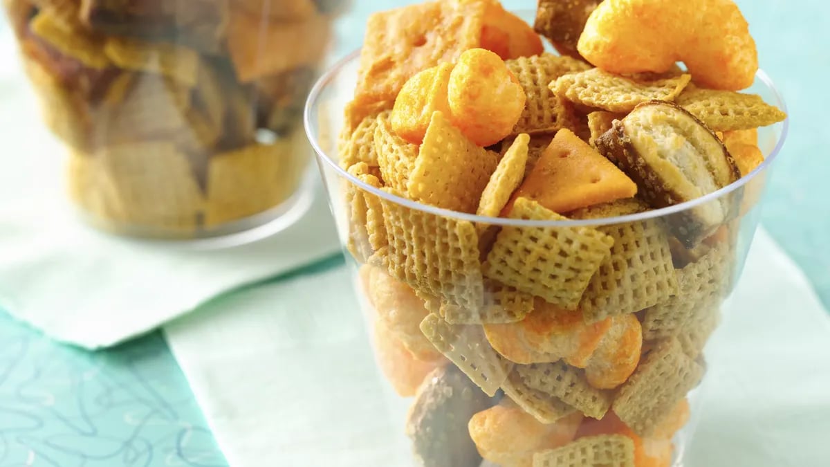 Gold Nuggets Chex Mix