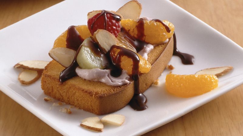 Fruit- and Nut-Topped Pound Cake