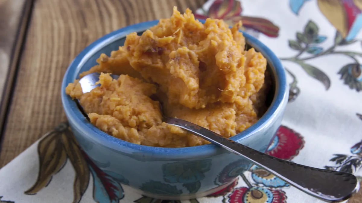 Chipotle Mashed Sweet Potatoes