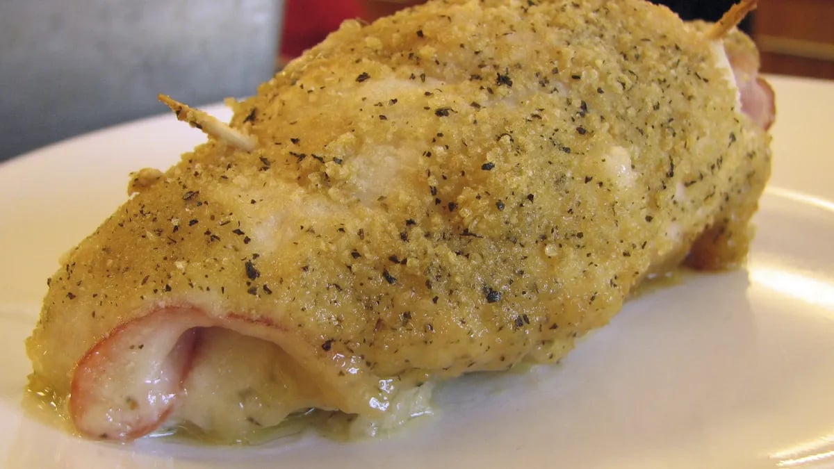 Gluten-Free Chicken Cordon Bleu 