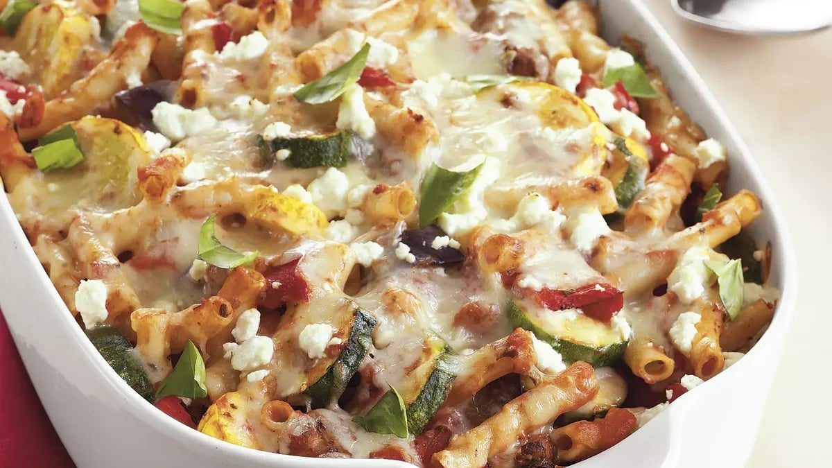 Ratatouille Baked Ziti