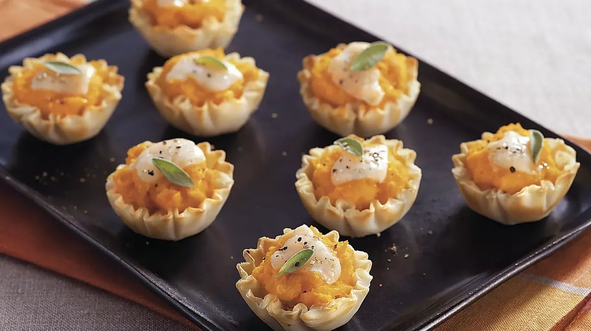 Butternut Squash Tartlets