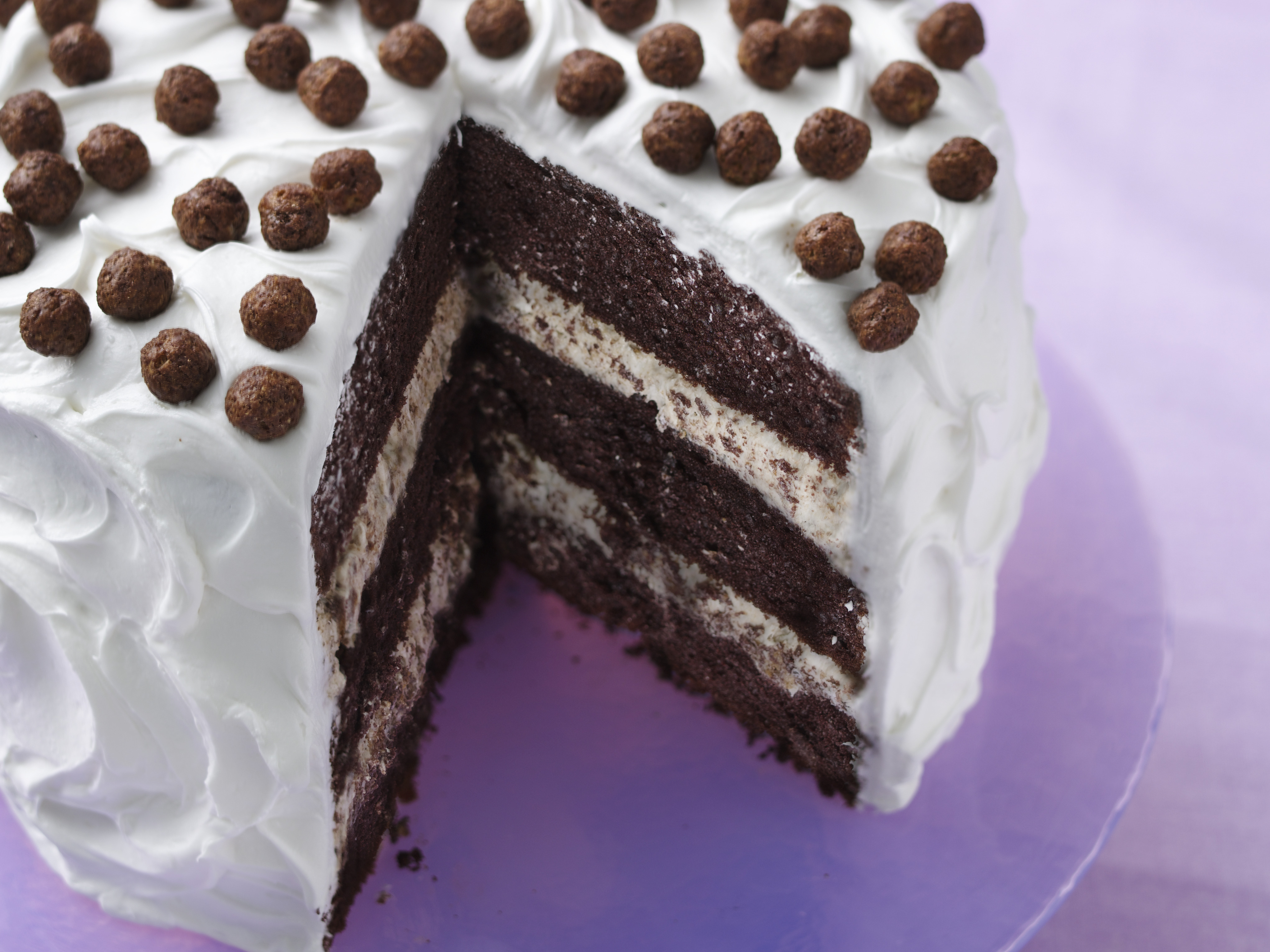 Cocoa Puffs® Cereal Crunch Cake Recipe - BettyCrocker.com