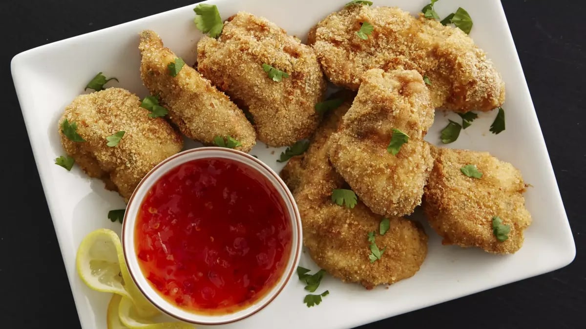 Baked Thai Chicken Nuggets