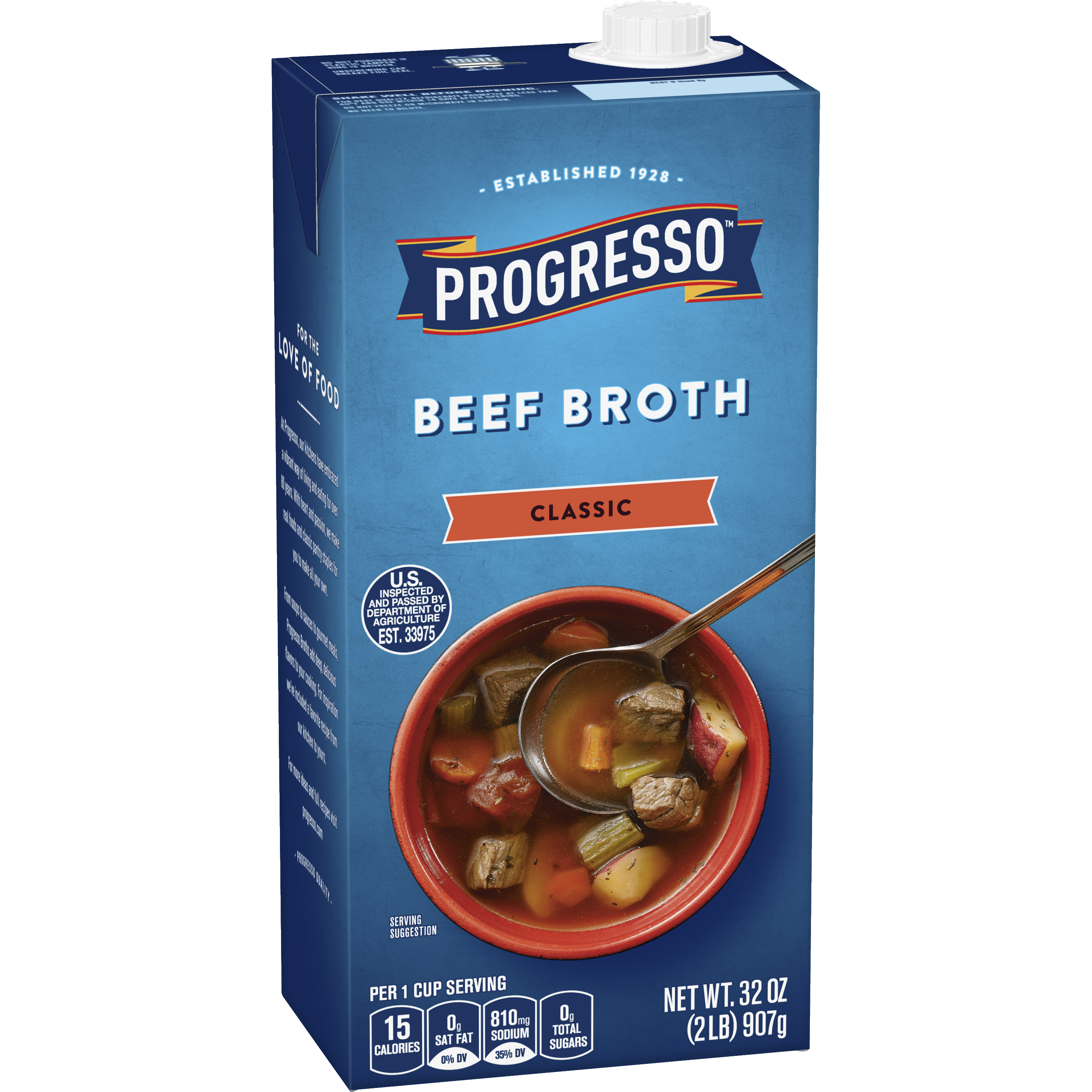 Classic Beef flavored Broth | Ingredients | Progresso