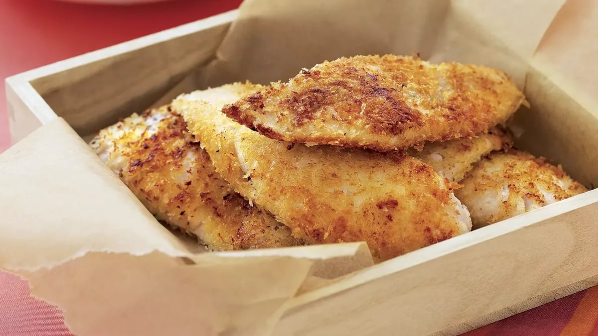 Panko Panfried Fish Strips