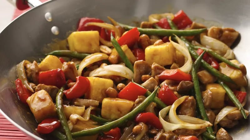 Sweet and Spicy Stir-Fry Chicken