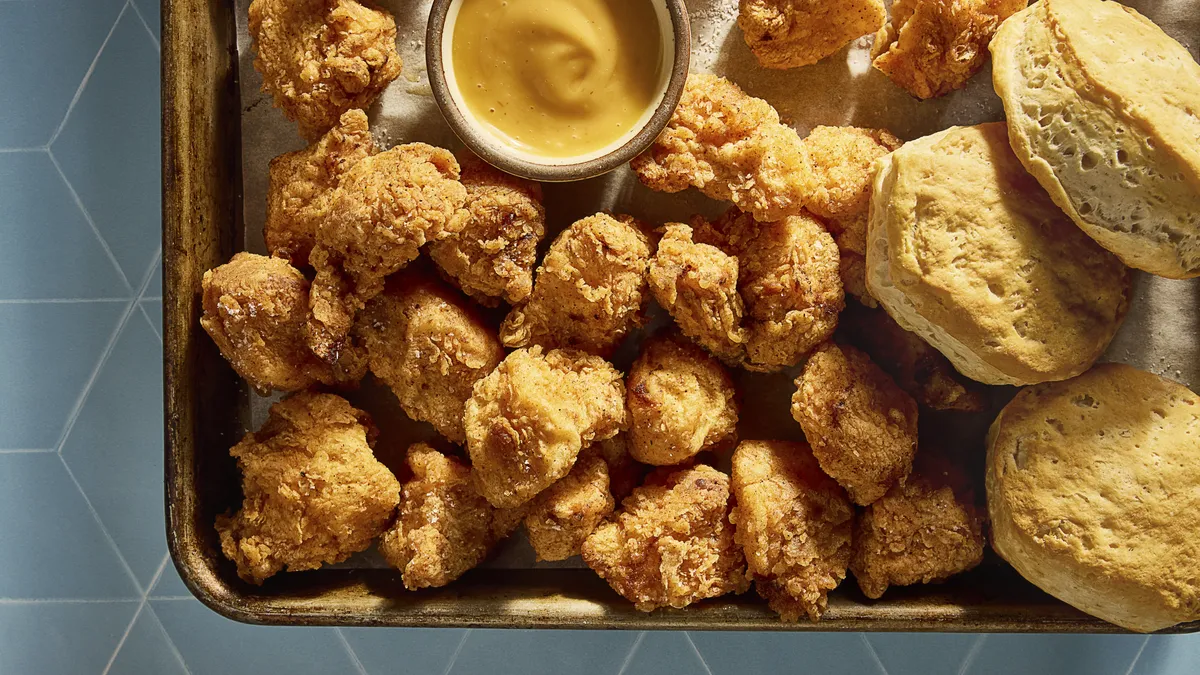 Pickle-Brined Chicken Nuggets