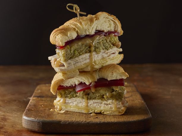 Turkey Dinner Sandwich