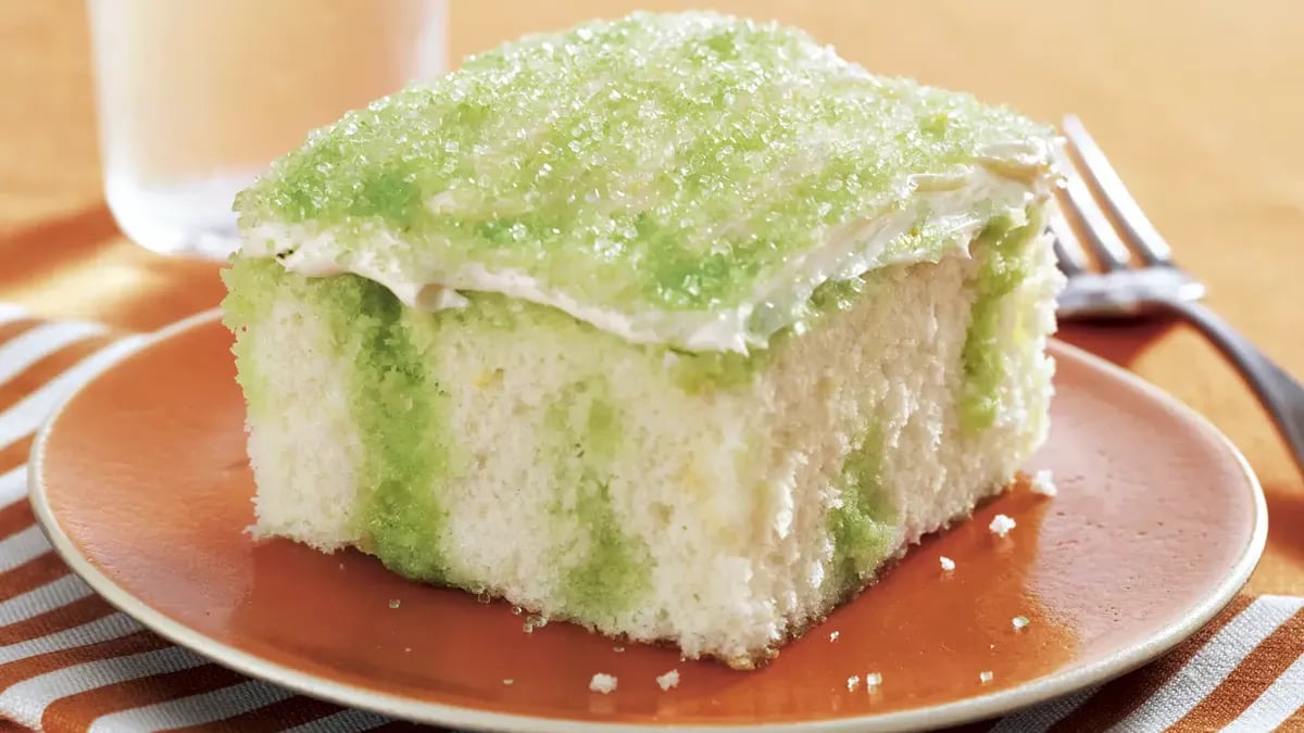 Lemon Lime Poke Cake