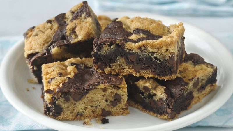 Gluten-Free Cookie Brownie Bars