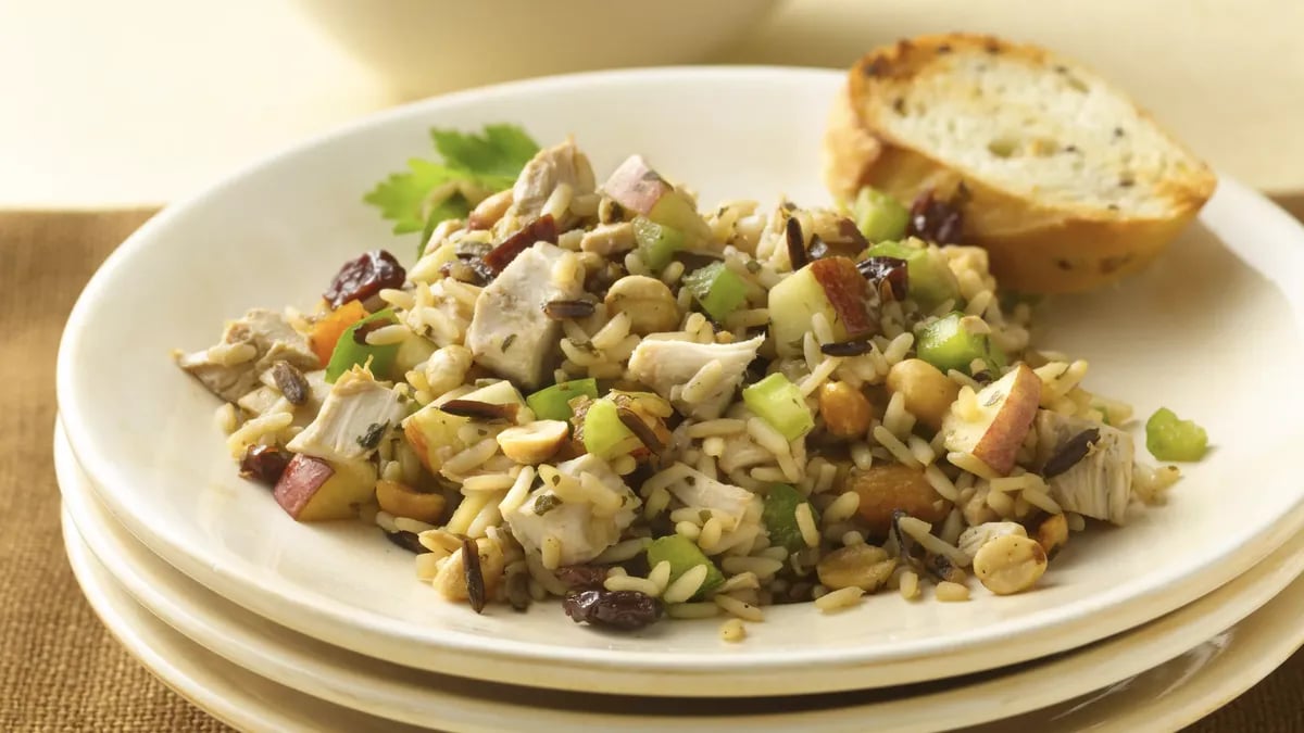 Chicken-Wild Rice Salad with Dried Cherries