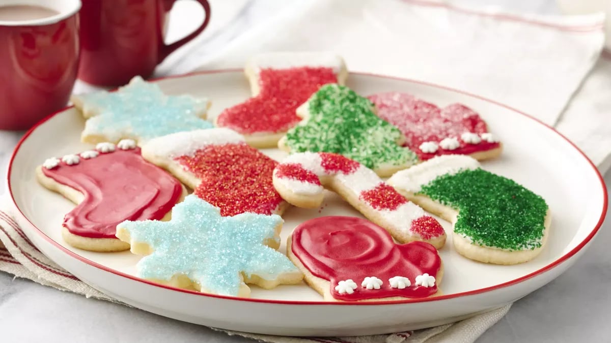 Easy Christmas Sugar Cookies