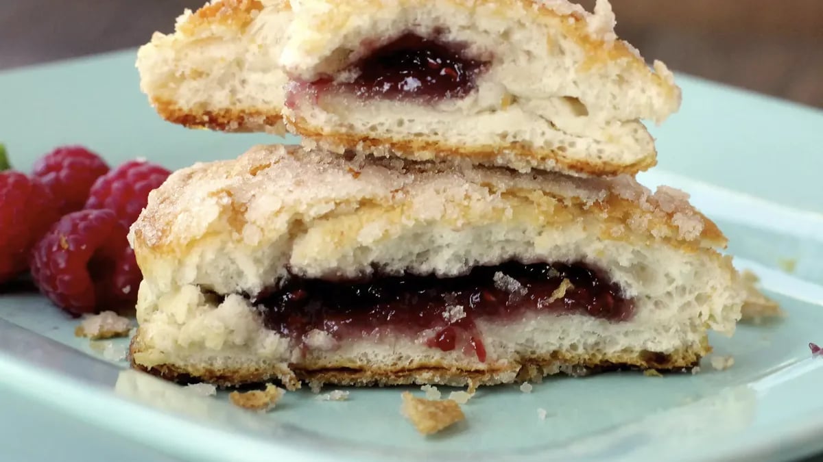 Jam-Stuffed Biscuits