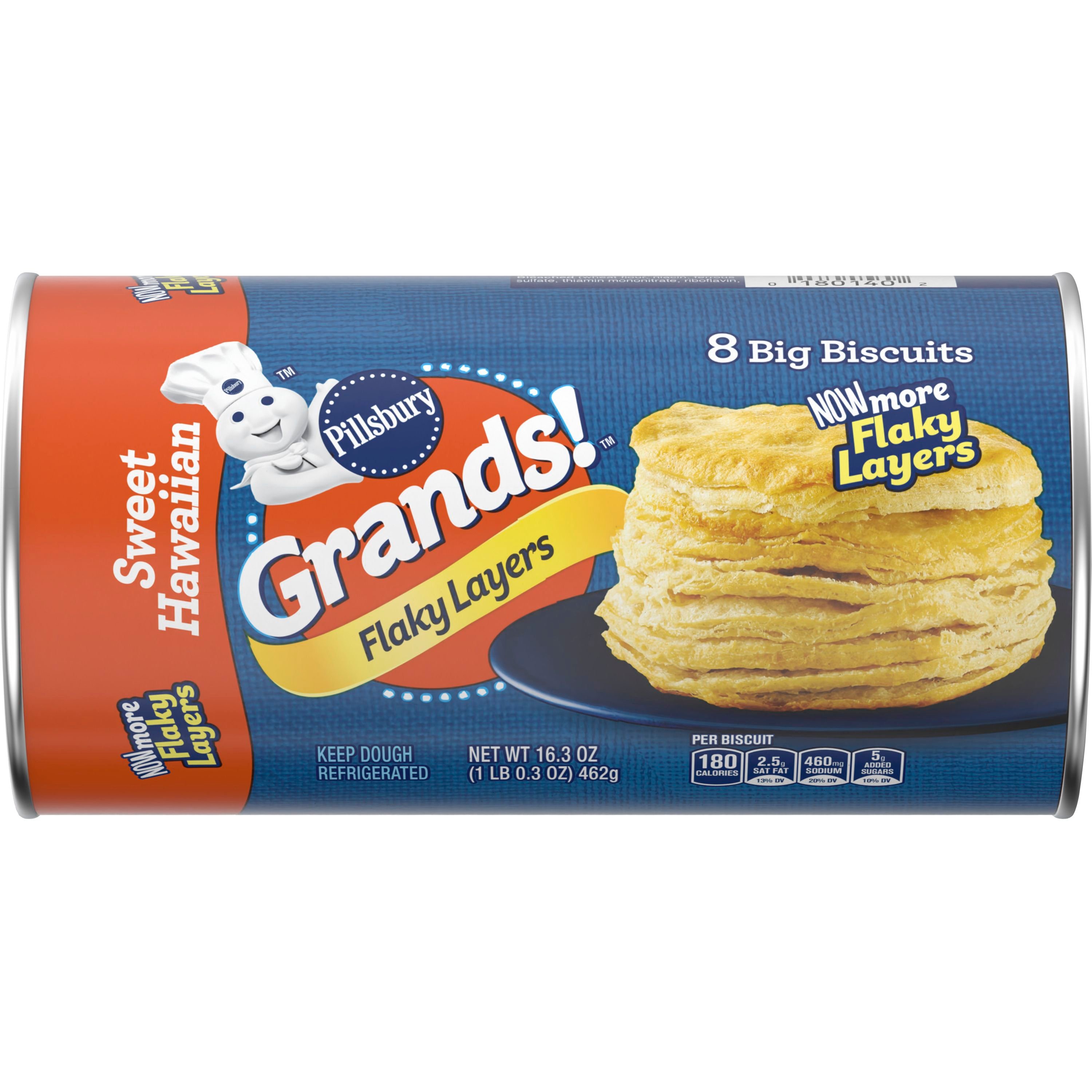 Grands!™ Flaky Layers Sweet Hawaiian Biscuits - Front