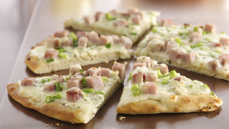 Ham and Gorgonzola Pizza