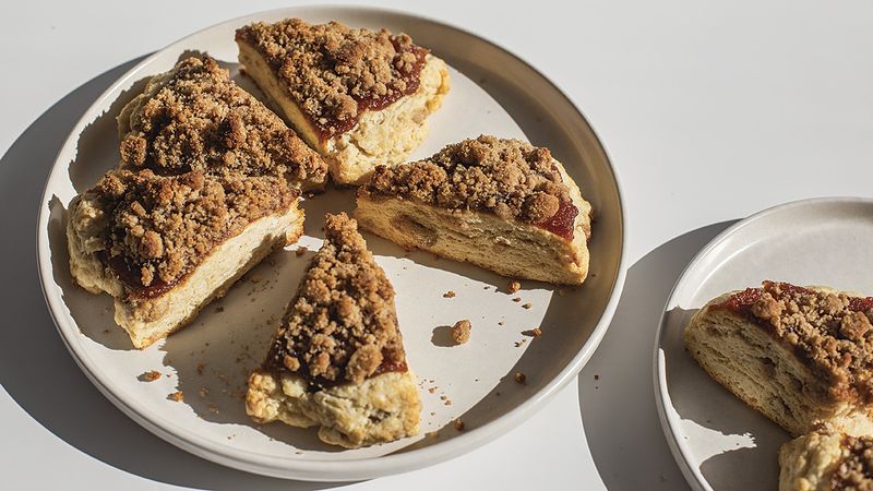 Apple Butter Crumble Scones Recipe - BettyCrocker.com