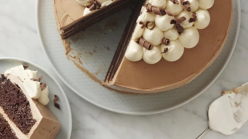 French Silk Layer Cake