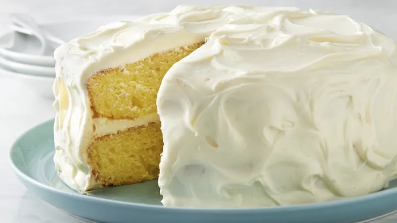 Lemon Mousse Cake