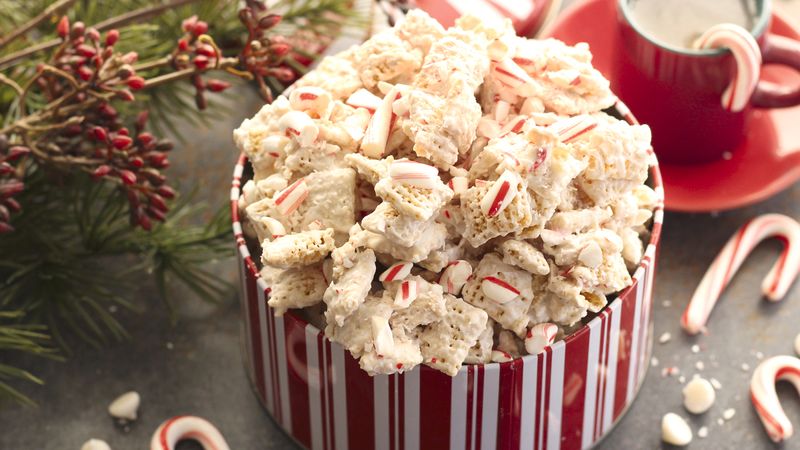 Gluten-Free Candy Cane Crunch Chex™ Party Mix