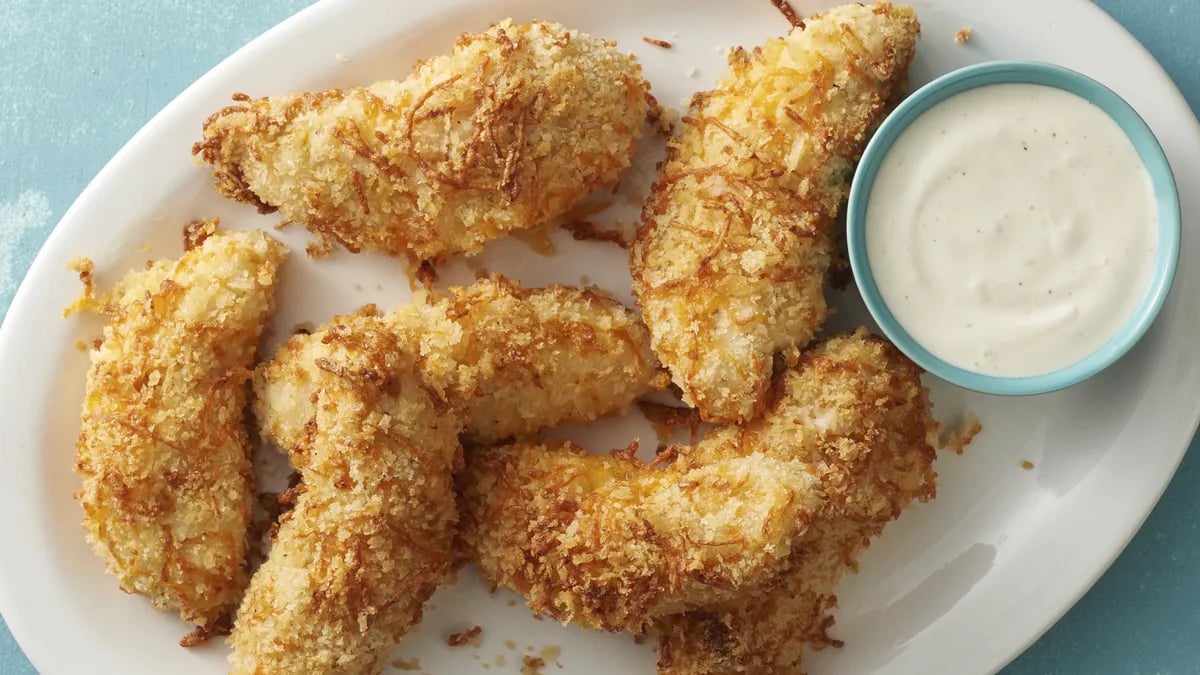 Air Fryer Cheddar Ranch Chicken Tenders