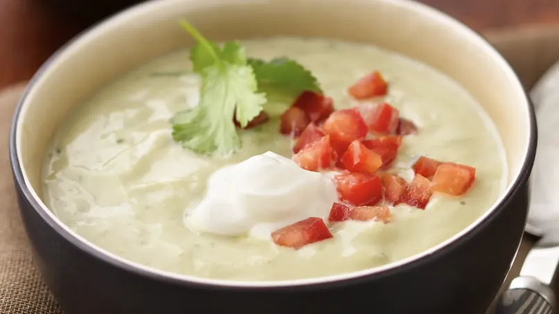 Cold Avocado Soup 