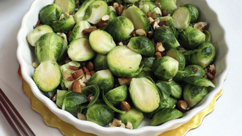 Brussels Sprouts with Bacon and Nuts