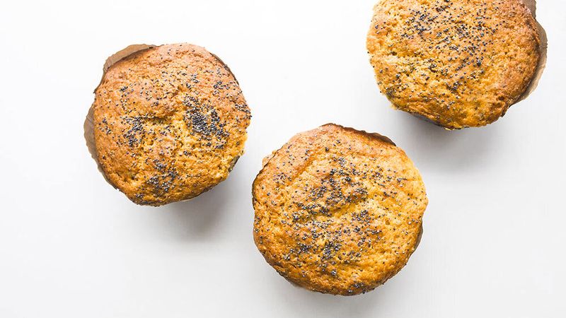 Copycat Costco™ Almond Poppy Muffins