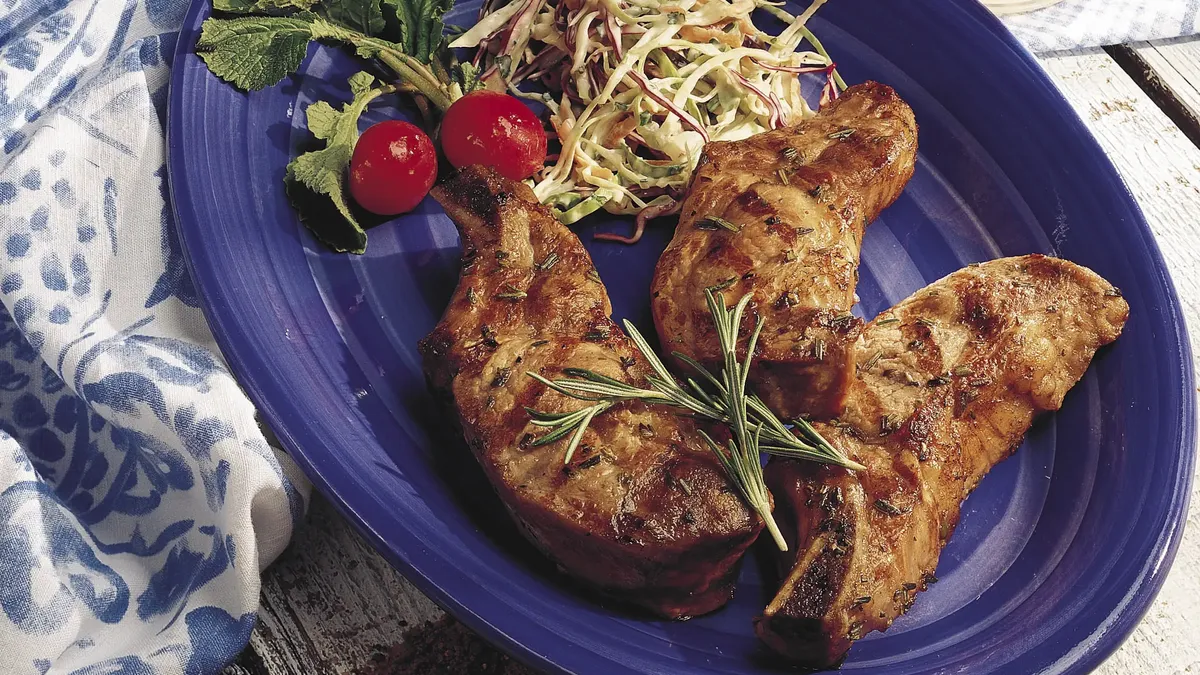 Grilled Wine-Marinated Country-Style Ribs