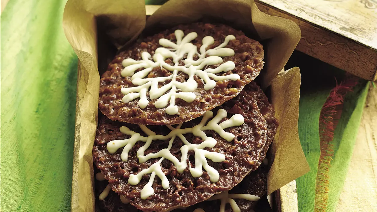 Hazelnut Lace Cookies