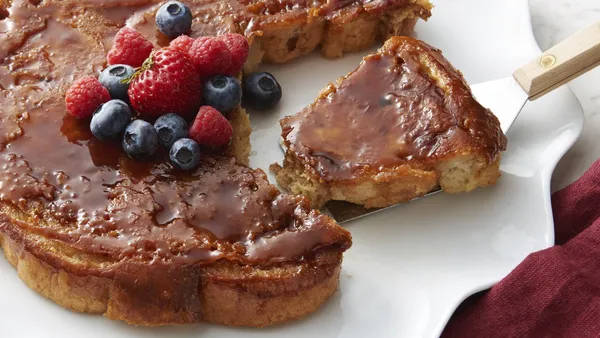 Caramel Upside-Down French Toast